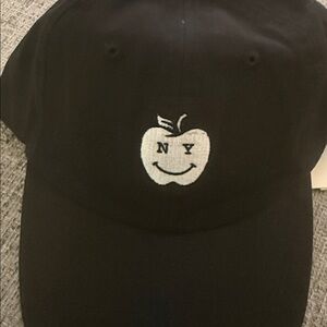 NEW New York or Nowhere Black Mascot Dad Hat NYON Apple NYC Cap
